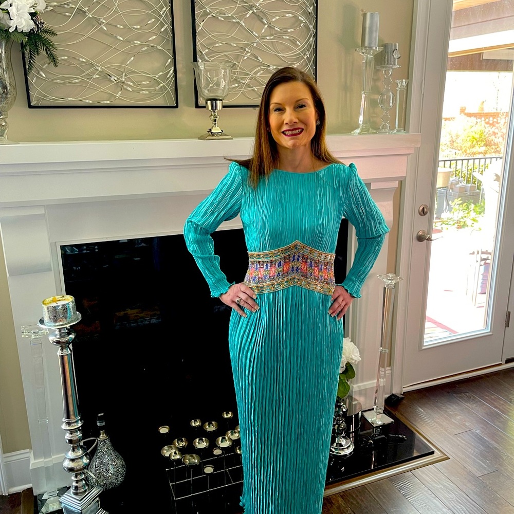 Vintage Mary McFadden Couture Gown Excellent Condition